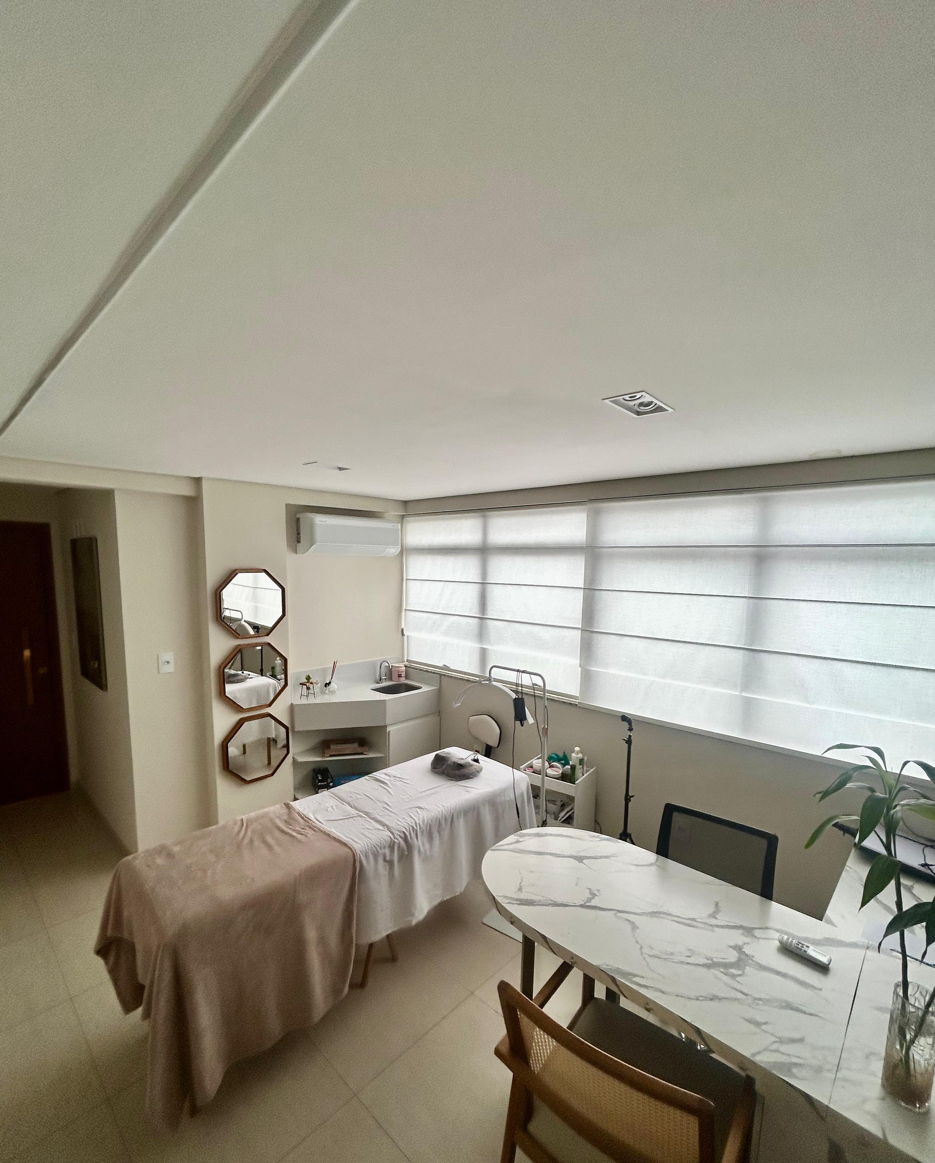 Sala de procedimentos da Clínica Eula Cunha